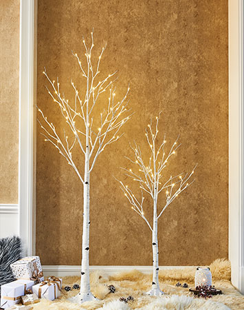Hairui Pastel Green Tree with White Eggs 12LED 18in Battery Operated 